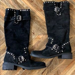 Sam Edelman Daryn Studded Suede boots